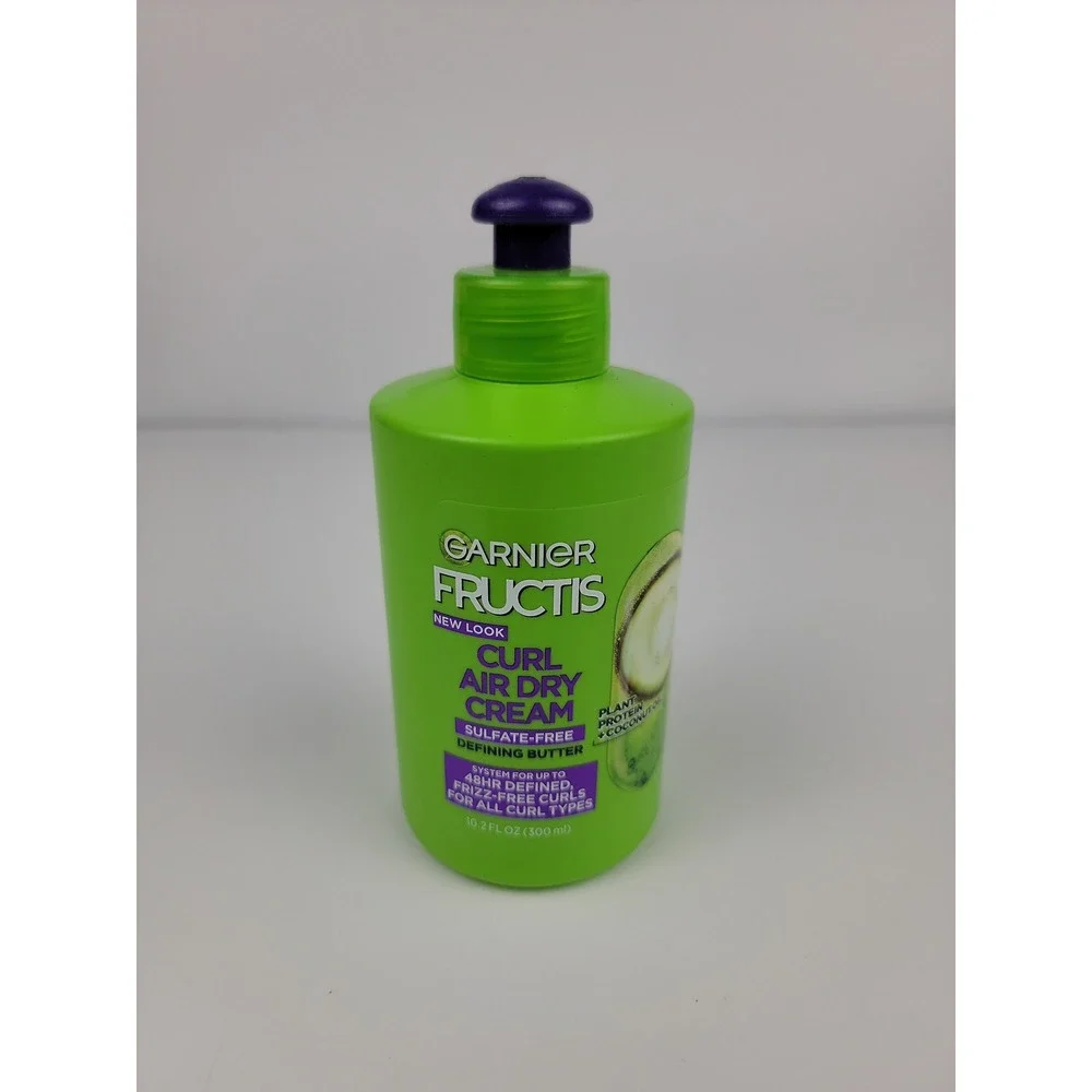 Garnier Fructis Curl Air Dry Cream Sulfate-Free Defining Butter 10.2oz Vegan